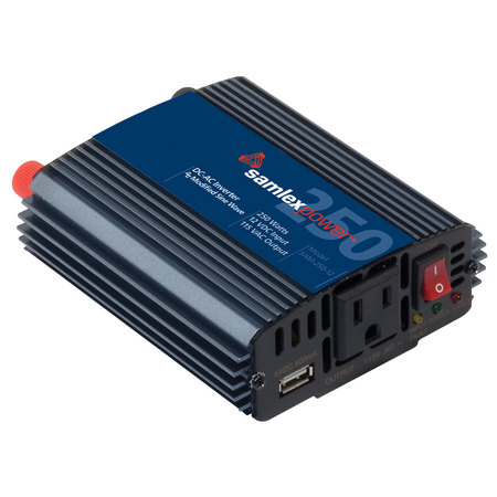 SAMLEX AMERICA Samlex SAM-250-12 SAM Series Modified Sine Wave Inverter - 250 Watt SAM-250-12